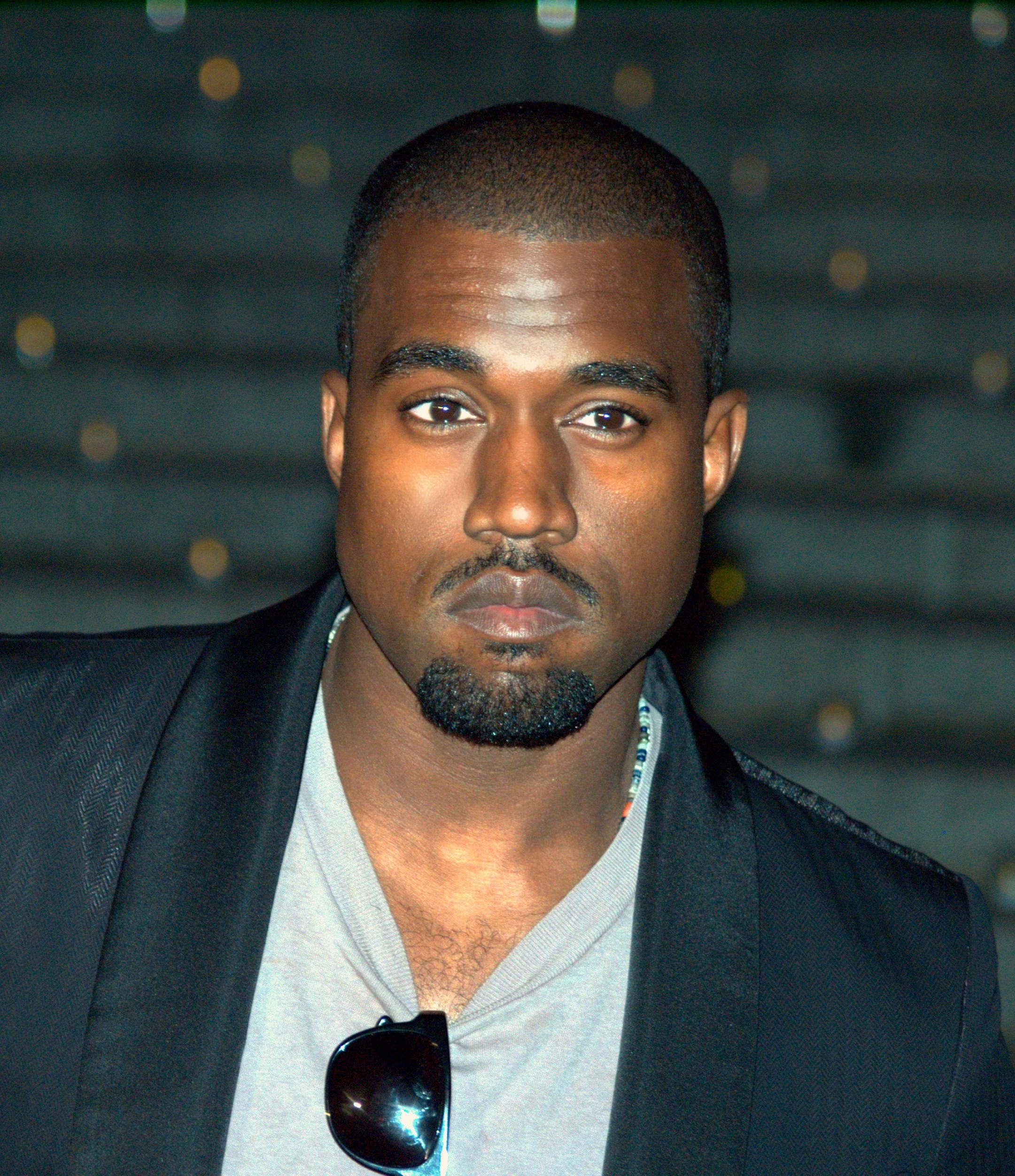 Kanye West sfotografowany w 2009 roku podczas imprezy związanej z festiwalem Tribeca