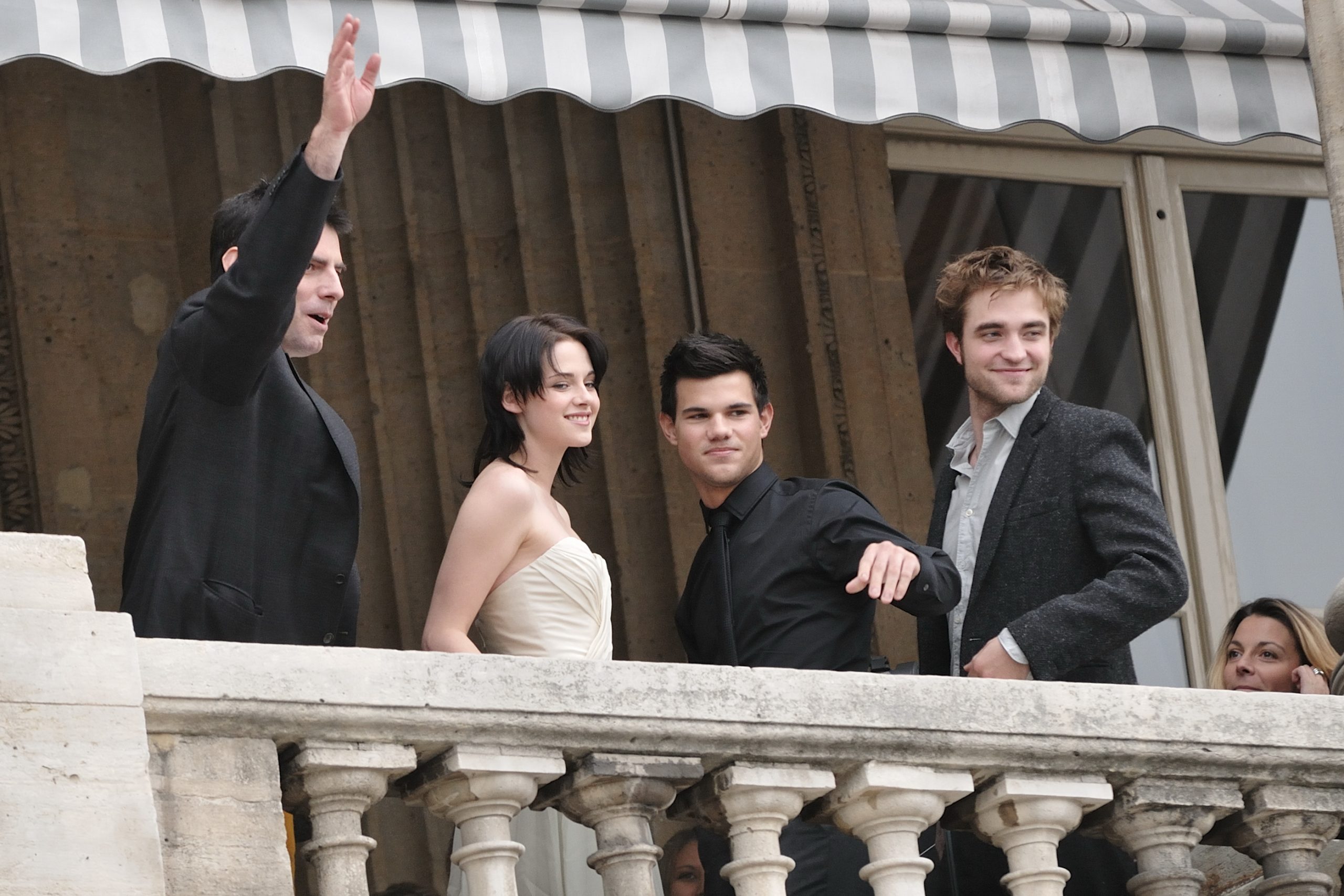 Kristen Stewart podczas promocji filmu Księżyc w nowiu w Paryżu w 2009 roku