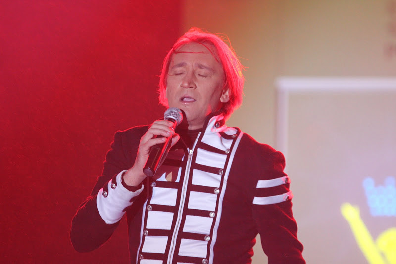 Michał Wiśniewski podczas występu