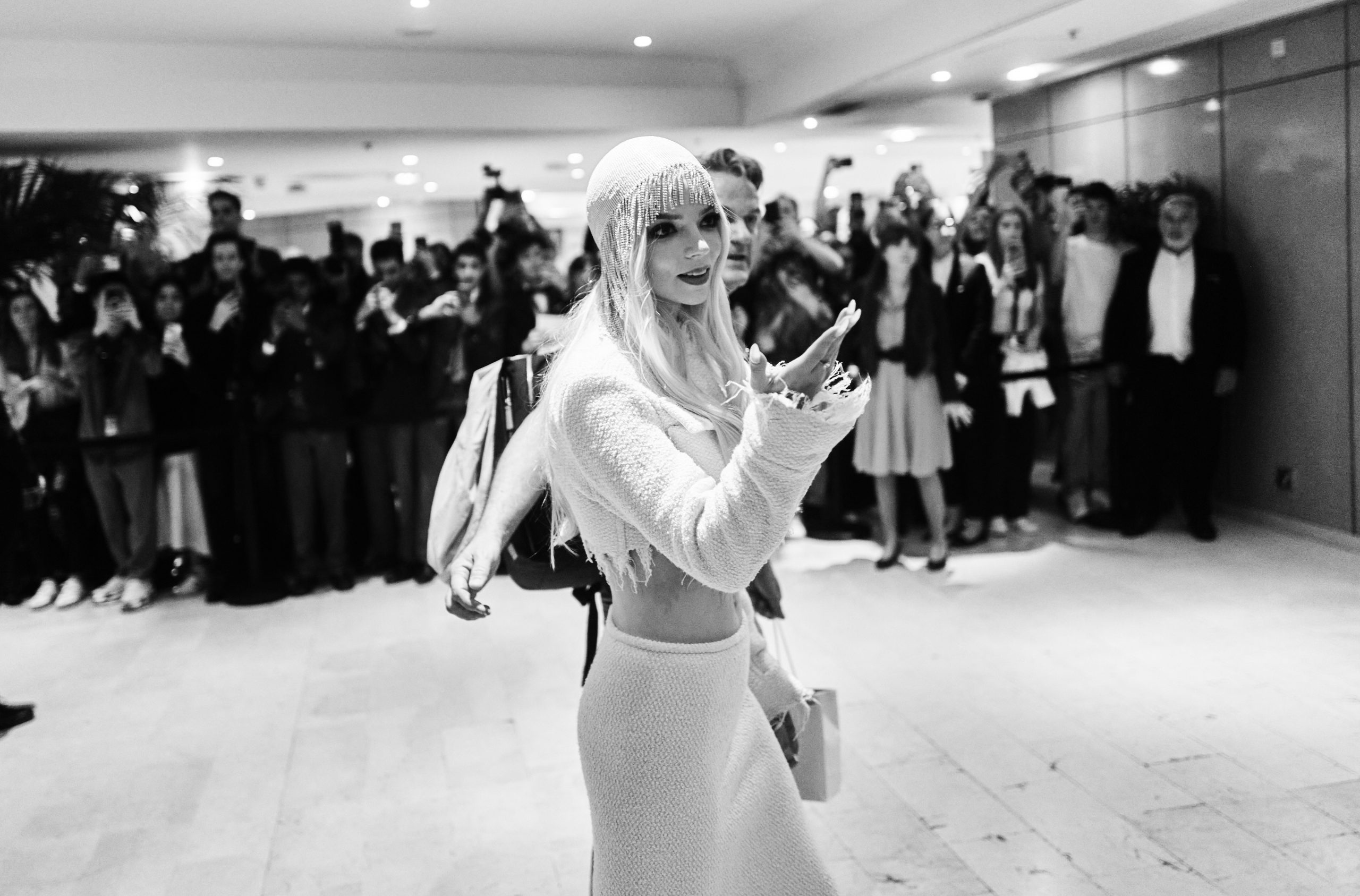 Anya Taylor-Joy na konferencji filmu Furiosa w Cannes 16 maja 2024 roku