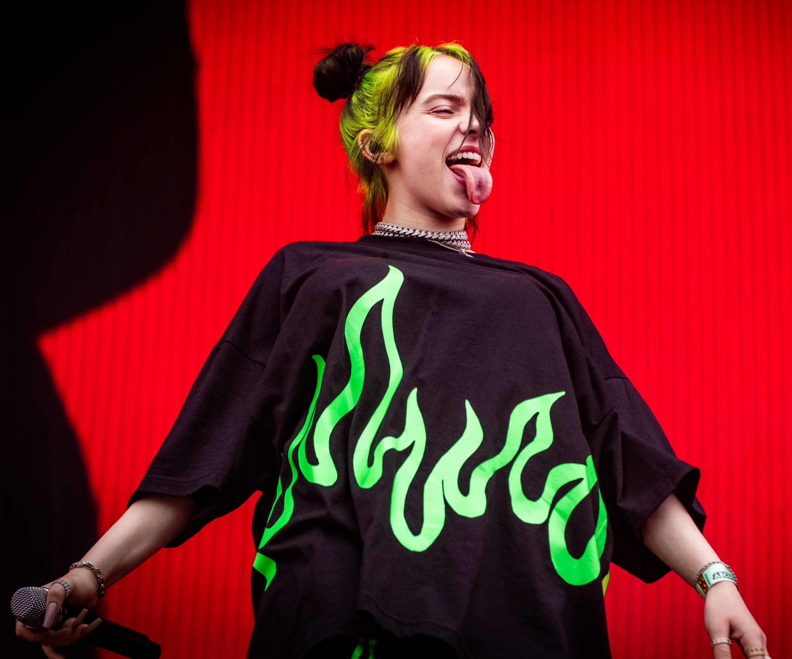 Billie Eilish występuje podczas festiwalu Pukkelpop w sierpniu 2019 roku