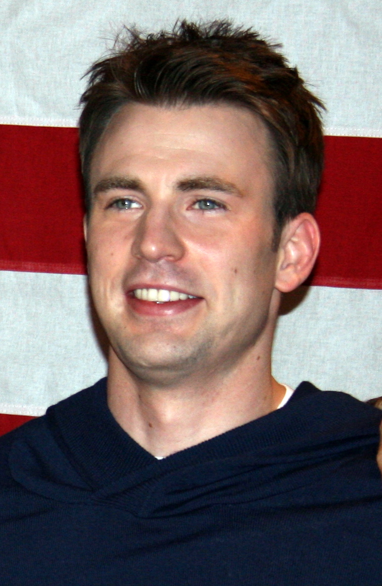 Chris Evans na Comic-Con w 2011 roku, podczas okresu premiery Kapitana Ameryki