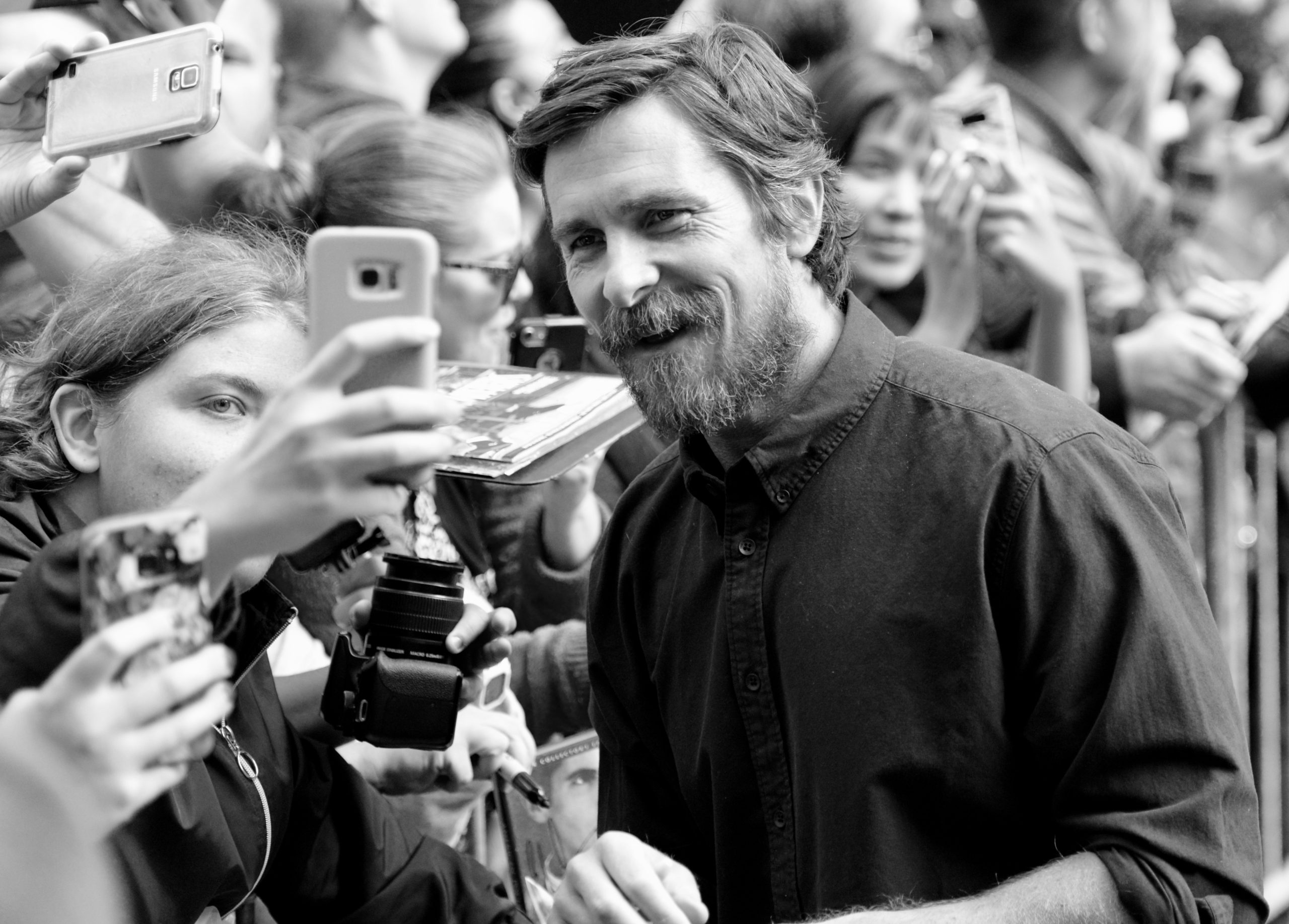 Christian Bale na Toronto International Film Festival w 2019 roku, zdjęcie ilustracyjne do American Psycho z 2000 roku