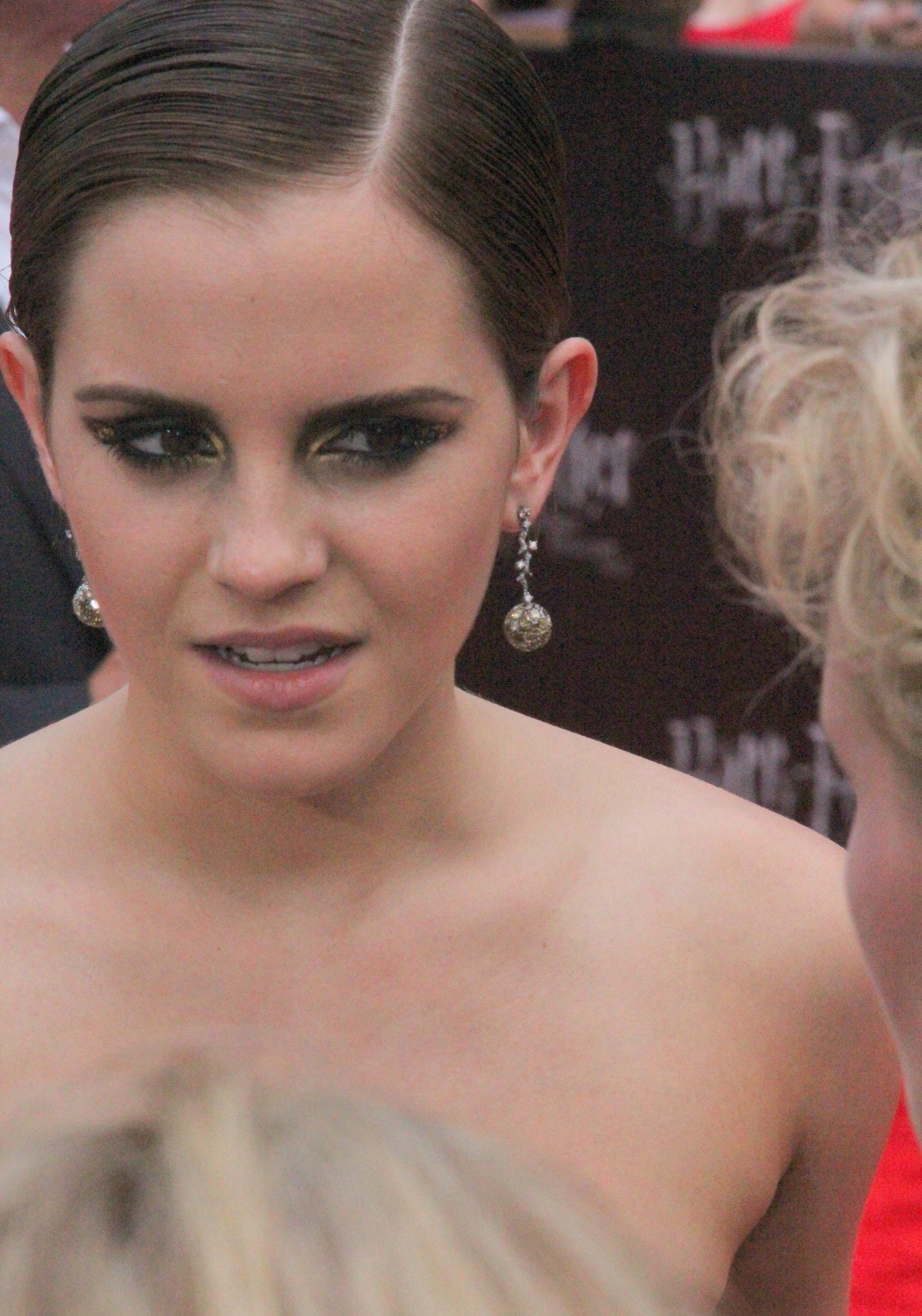 Emma Watson na premierze Harry Potter i Insygnia Śmierci: Część II w Nowym Jorku 10 lipca 2011 roku. Fotografia ilustracyjna, nie z ONZ.
