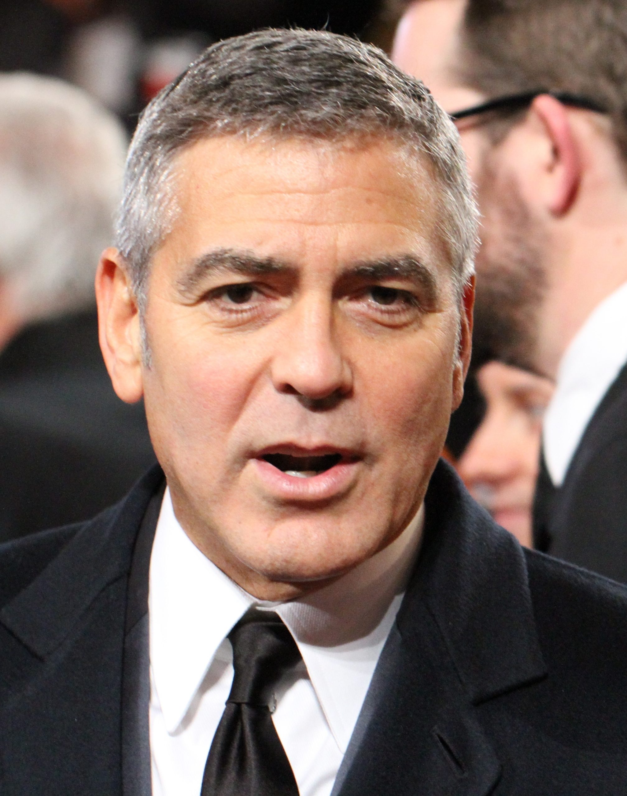 George Clooney na gali BAFTA w Londynie 12 lutego 2012 roku, zdjęcie ilustracyjne do filmu Batman i Robin z 1997 roku