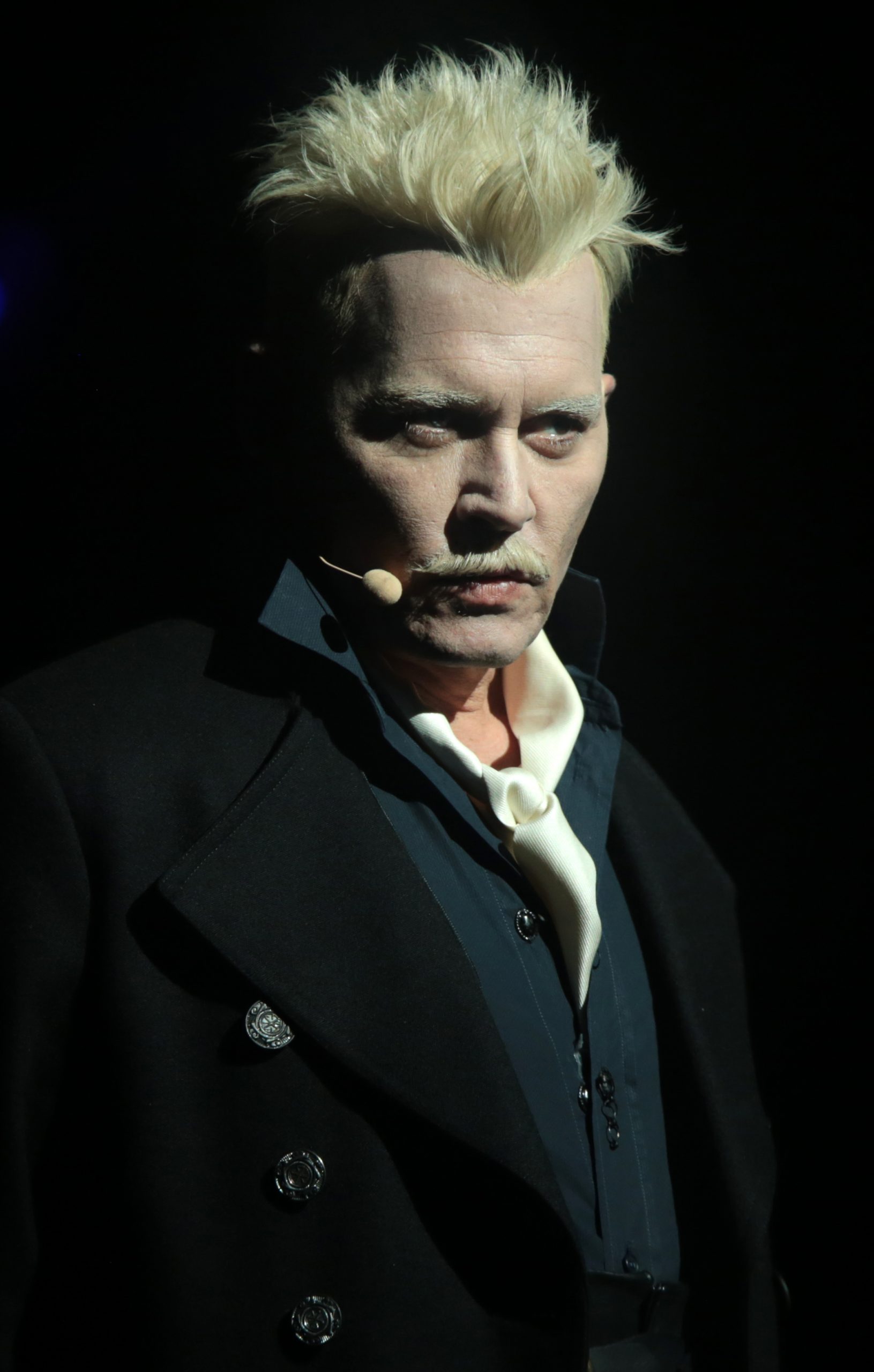 Johnny Depp podczas Comic-Con w San Diego w lipcu 2018 roku, fotografia ilustracyjna do Jacka Sparrowa z Piratów z Karaibów