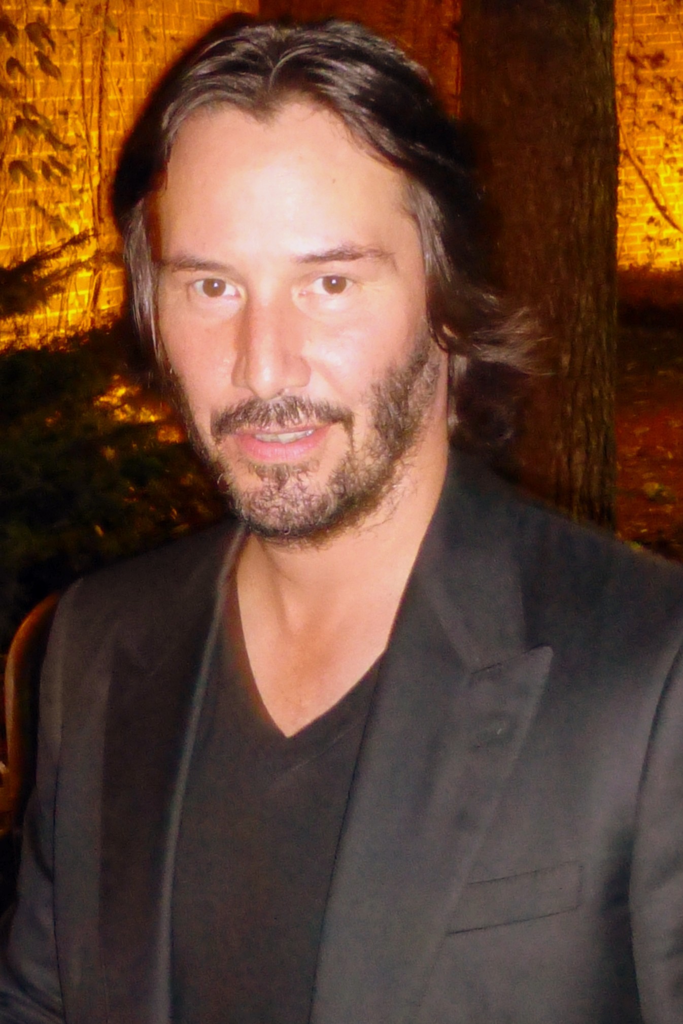 Keanu Reeves na premierze Man of Tai Chi w Toronto w 2013 roku, portret ilustracyjny do kulis Matrixa