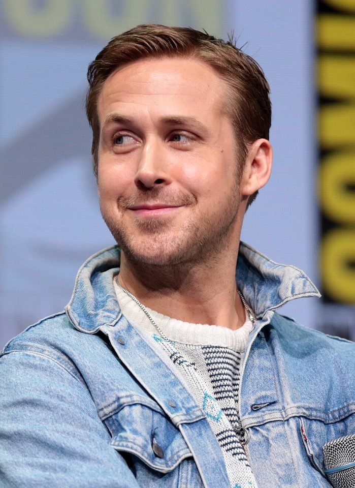Ryan Gosling podczas panelu Blade Runner 2049 na Comic-Con 2017, odtwórca roli K