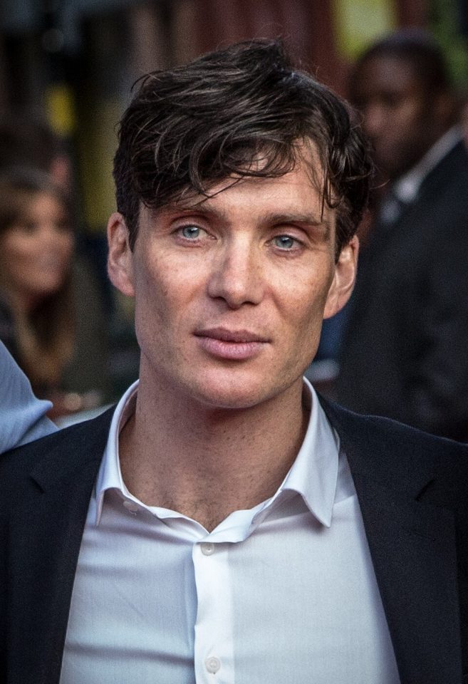 Cillian Murphy podczas premiery drugiego sezonu serialu Peaky Blinders w Birmingham w 2014 roku