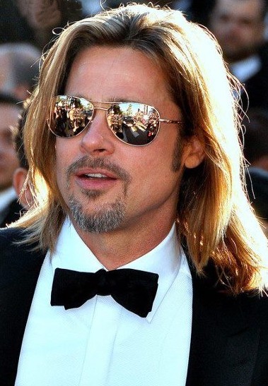 Brad Pitt na festiwalu filmowym w Cannes w 2012 roku, odtwórca Tylera Durdena w Podziemnym kręgu