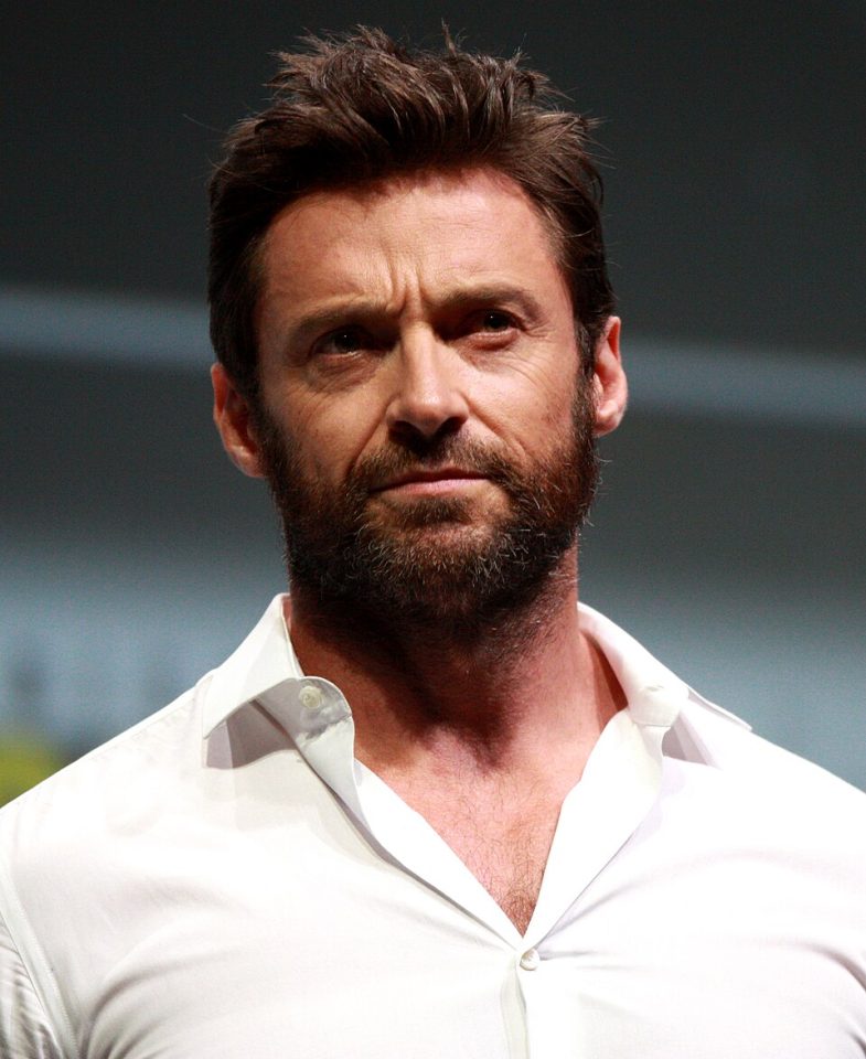 Hugh Jackman na Comic-Con 2013, odtwórca Roberta Angiera w filmie Prestiż