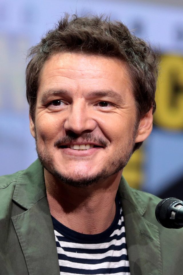 Pedro Pascal, odtwórca roli Dina Djarina w serialu The Mandalorian, na San Diego Comic-Con w 2017 roku
