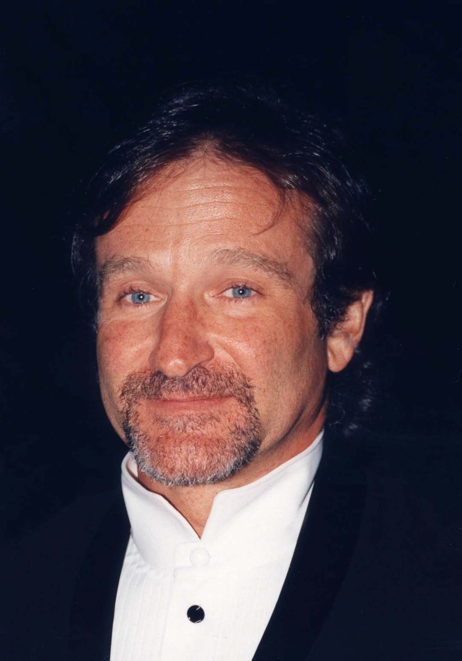 Robin Williams na wydarzeniu w 1996 roku, cztery lata po premierze animowanego Aladyna